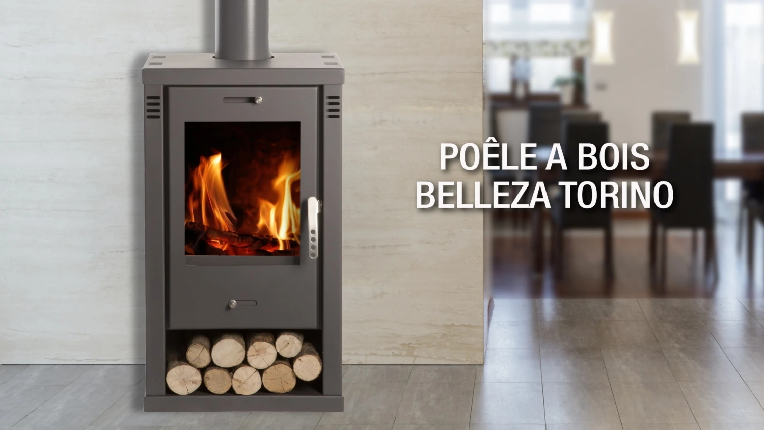 Poêle à Bois - BELLEZA TORINO - 7.2kW – Image 7