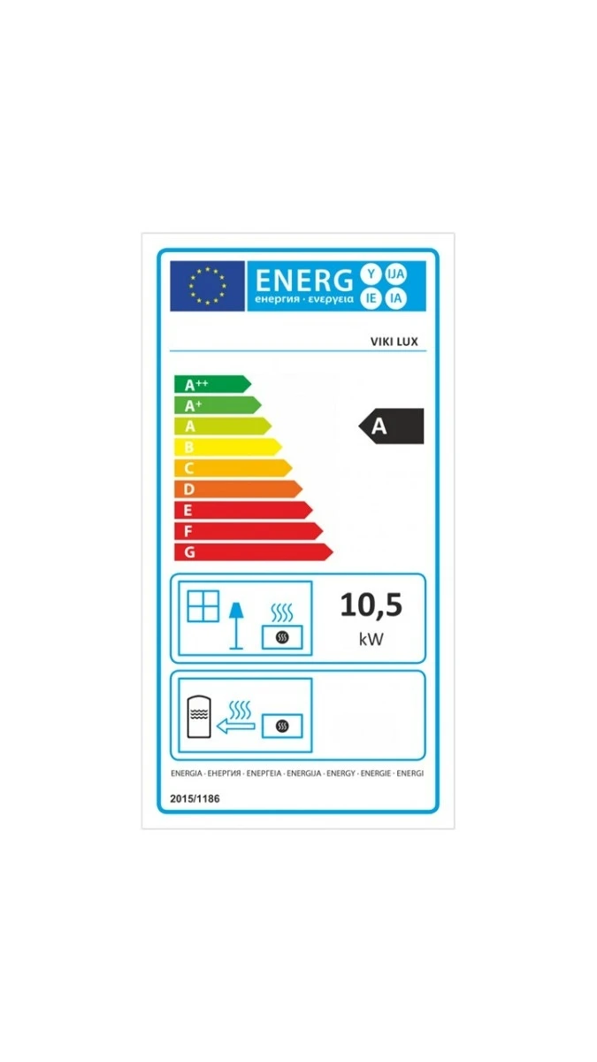 Cuisinière à Bois BELLEZA - VIKI LUX - 10,5 KW – Image 3