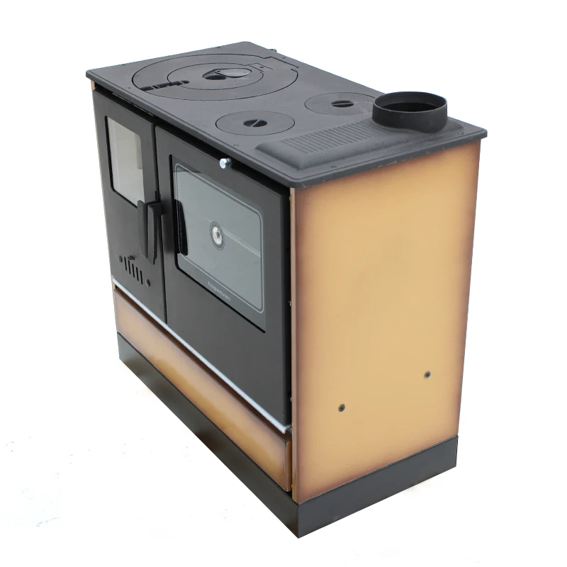 Cuisinière à Bois - BELLEZA Comera Luxe Beige - 7 KW – Image 3