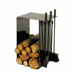 Range-bûches Et Serviteur - ARTIGO - NOIR - DIXNEUF