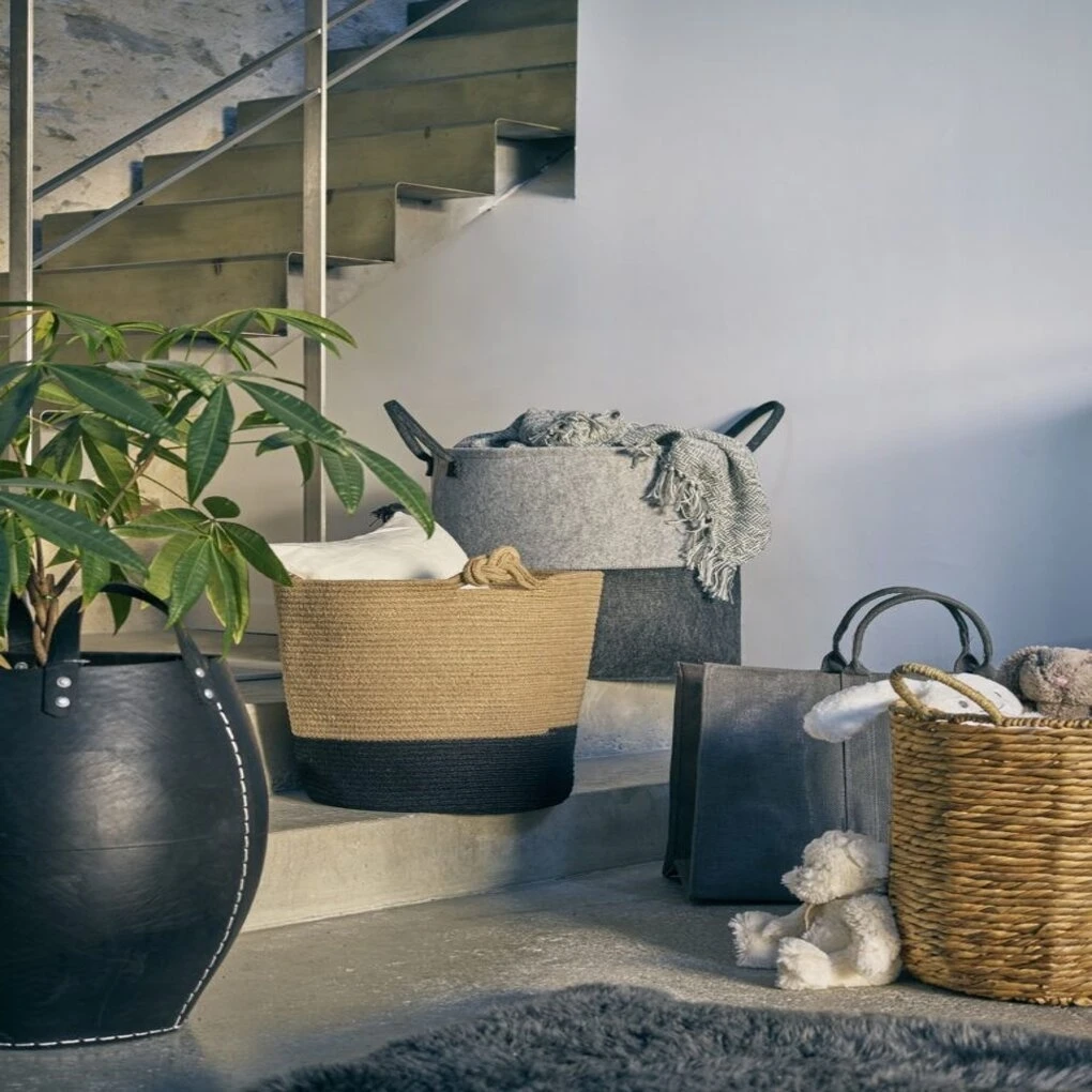 Range-bĂ»ches - SAC NATUREO - GRIS - DIXNEUF â Image 2