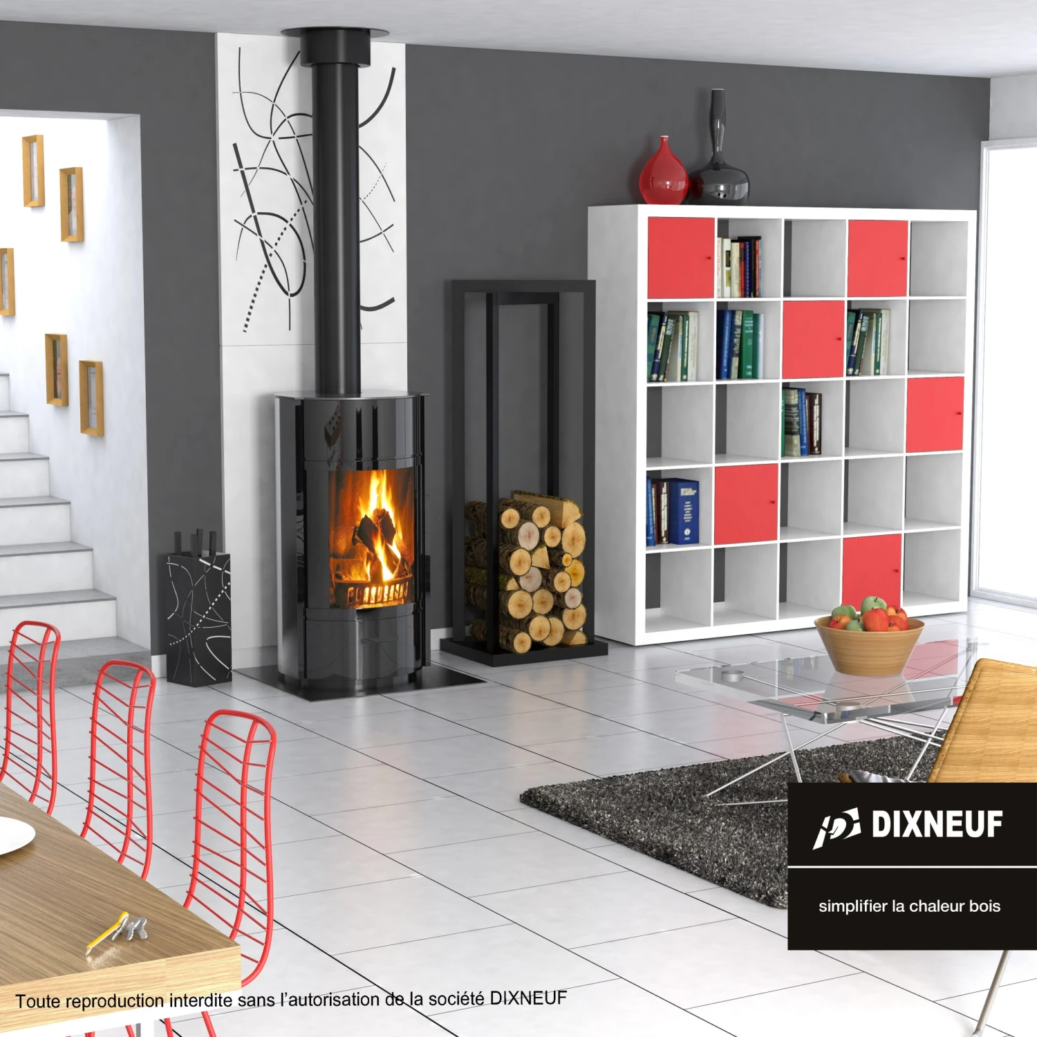 Protection Murale - UNIE V - BLANC - DIXNEUF â Image 2