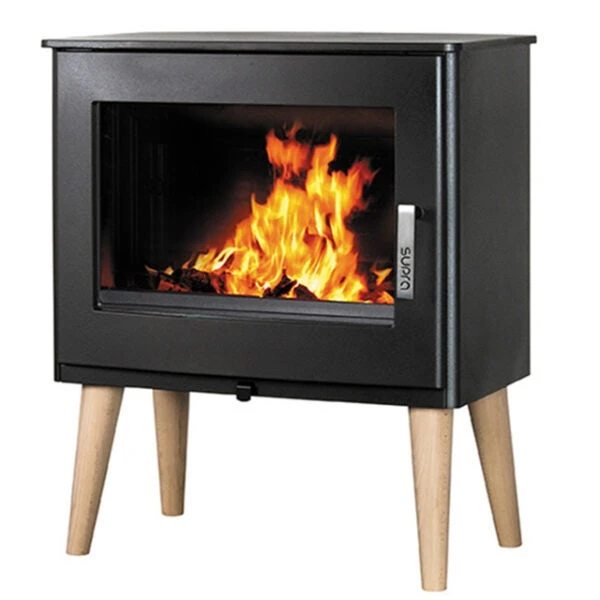 Poêle à Bois Fonte SUPRA Udo 9 KW – Image 2