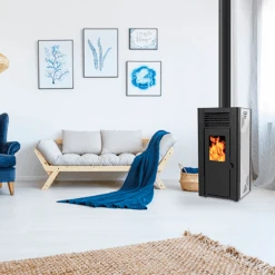 Poêle à Granulés SUPRA Orphée Blanc 10 KW