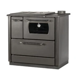 Cuisinière à Bois - MODERNA Cucina Luxe Gris - 7.9 KW