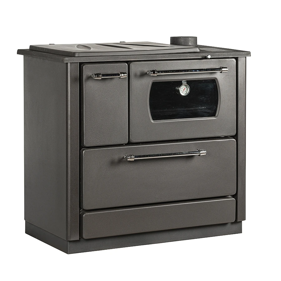 Cuisinière à Bois - MODERNA Cucina Luxe Gris - 7.9 KW – Image 3