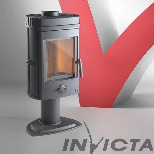 Poêle à Bois INVICTA Mesnil 8kW – Image 3