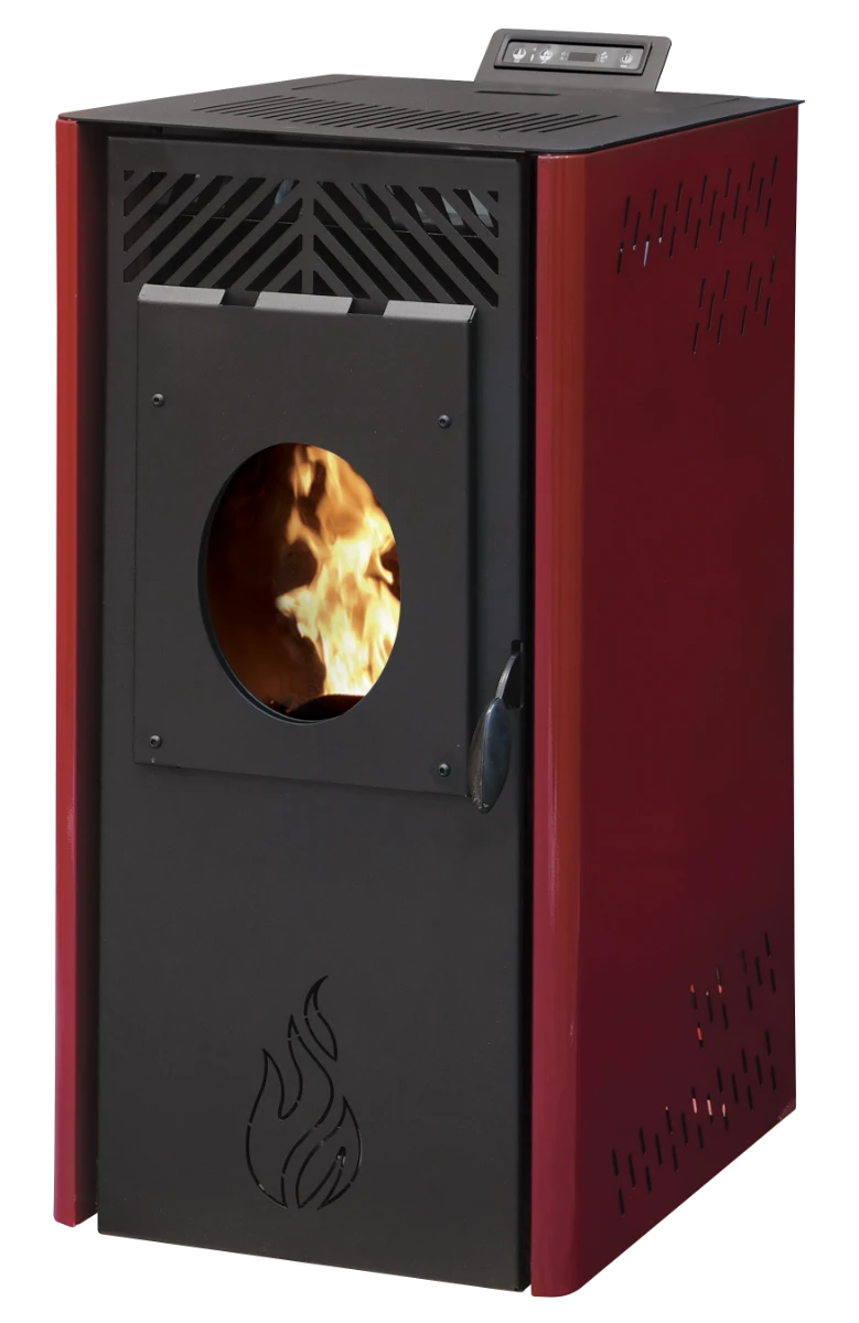 Poêle à Granulés BELLEZA Puerto Rouge 11KW – Image 2