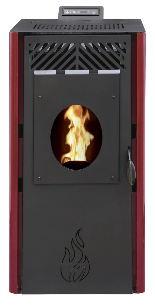 Poêle à Granulés BELLEZA Puerto Rouge 11KW – Image 4