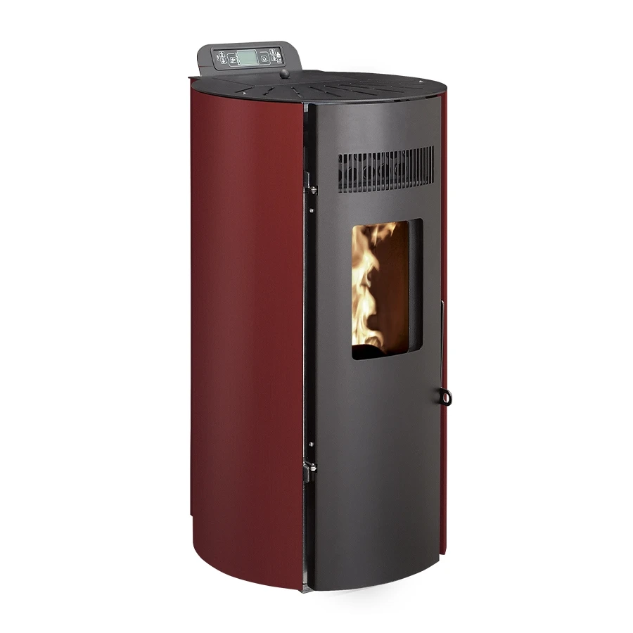 Poêle à Granulés Etanche - EMAFLAM CALI Bordeaux - 8,2 KW – Image 2