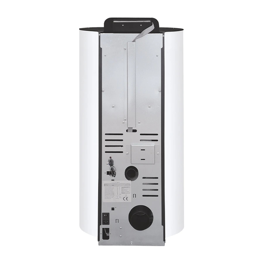 Poêle à Granulés Etanche - EMAFLAM CALI Blanc - 8,2Kw – Image 5