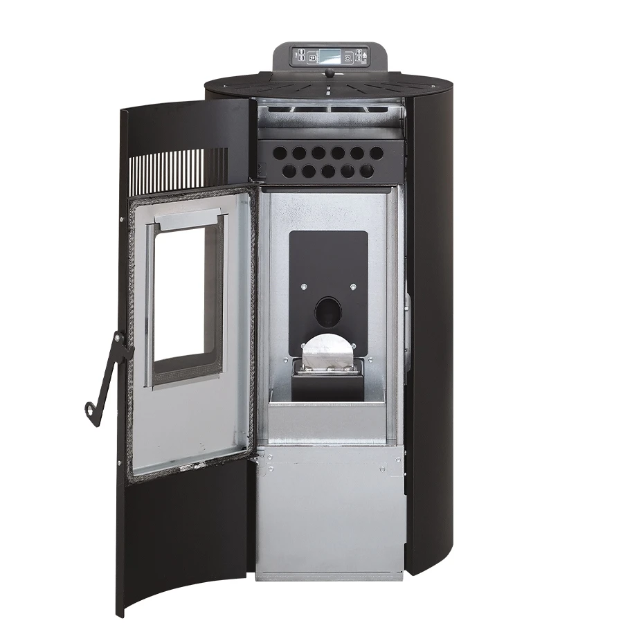 Poêle à Granulés Etanche - EMAFLAM CALI Bordeaux - 8,2 KW – Image 4