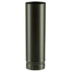 Tuyau émaillé Noir Mat 50 Cm Ø 130 Mm - Poujoulat - 56130904