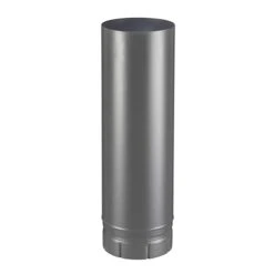 Tuyau émaillé Gris Mat 50 Cm De Long Et 180 Mm De Diamètre - POUJOULAT - 58180704