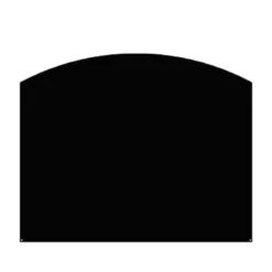 Plaque De Sol - ARRONDIE M - NOIR - DIXNEUF