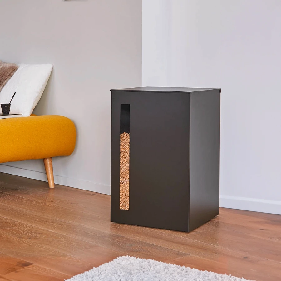 Réserve à Granulés - TITAN - NOIR - DIXNEUF – Image 2