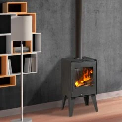 Poêle à Bois - MODERNA SLIM QUATRO - 6,5 KW
